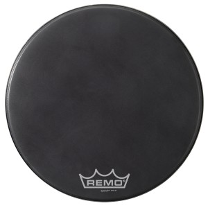 REMO Emperor Black Suede Bass 16"