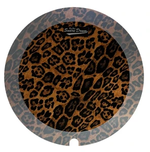 BIG FAT SNARE DRUM Textile Cloth Heads Cheetah 14"