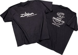 ZILDJIAN Black Classic T-shirt (M)