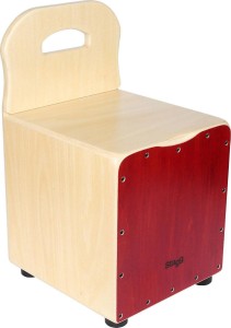 STAGG CAJ-KID-RD Cajon For Kids (Red)