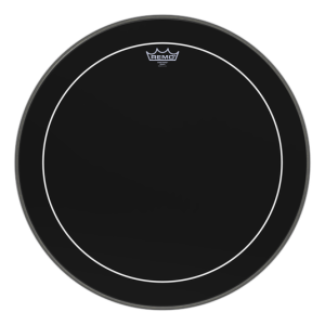 REMO Pinstripe Ebony Bass 22"