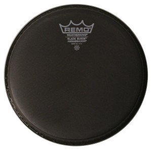 REMO Ambassador Black Suede 10"
