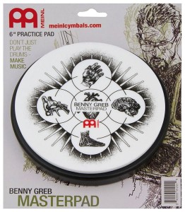MEINL MPP-6-BG Benny Greb Practice Pad 6"