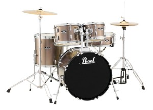 PEARL Roadshow Fusion18 + Cymbals, Drum Throne (BM)